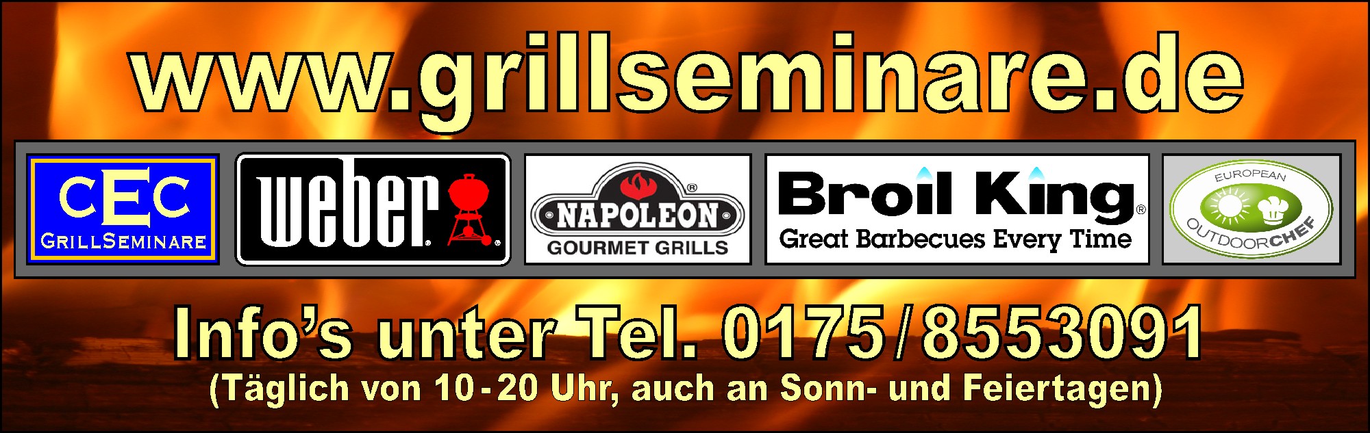 Weber Grills, Napoleon Grills, Broil King Grills, Outdoorchef Grills